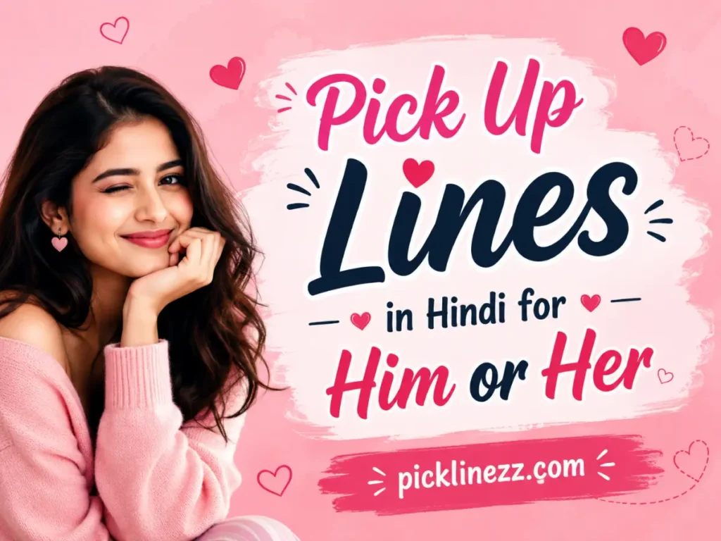 Pick Up Lines in Hindi for Him or Her