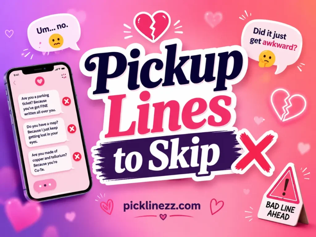 Pickup Lines to Skip