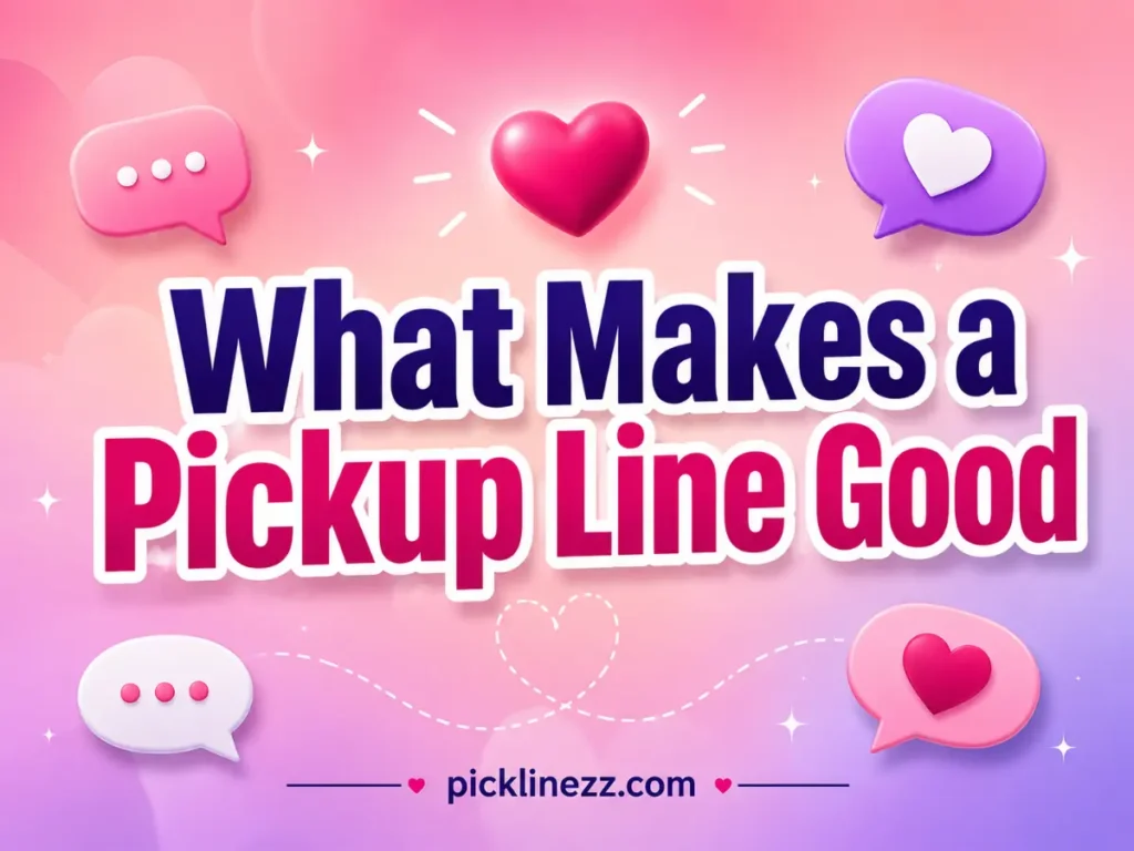 What Makes a Pickup Line Good