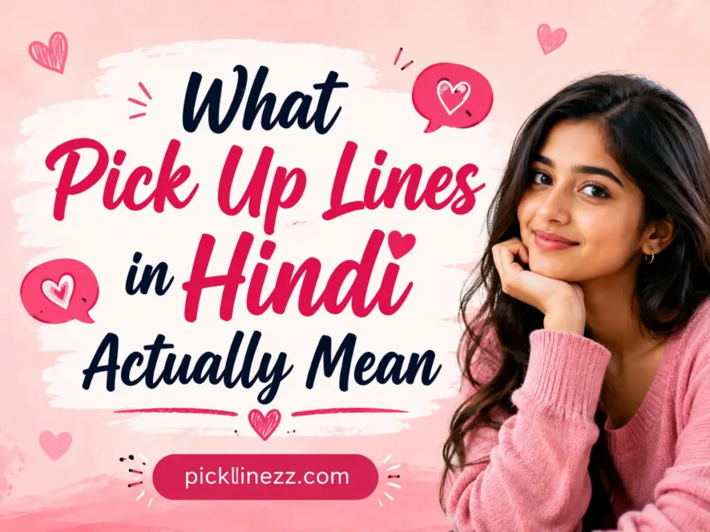 What Pick Up Lines in Hindi Actually Mean