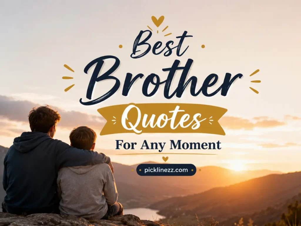 Best Brother Quotes For Any Moment