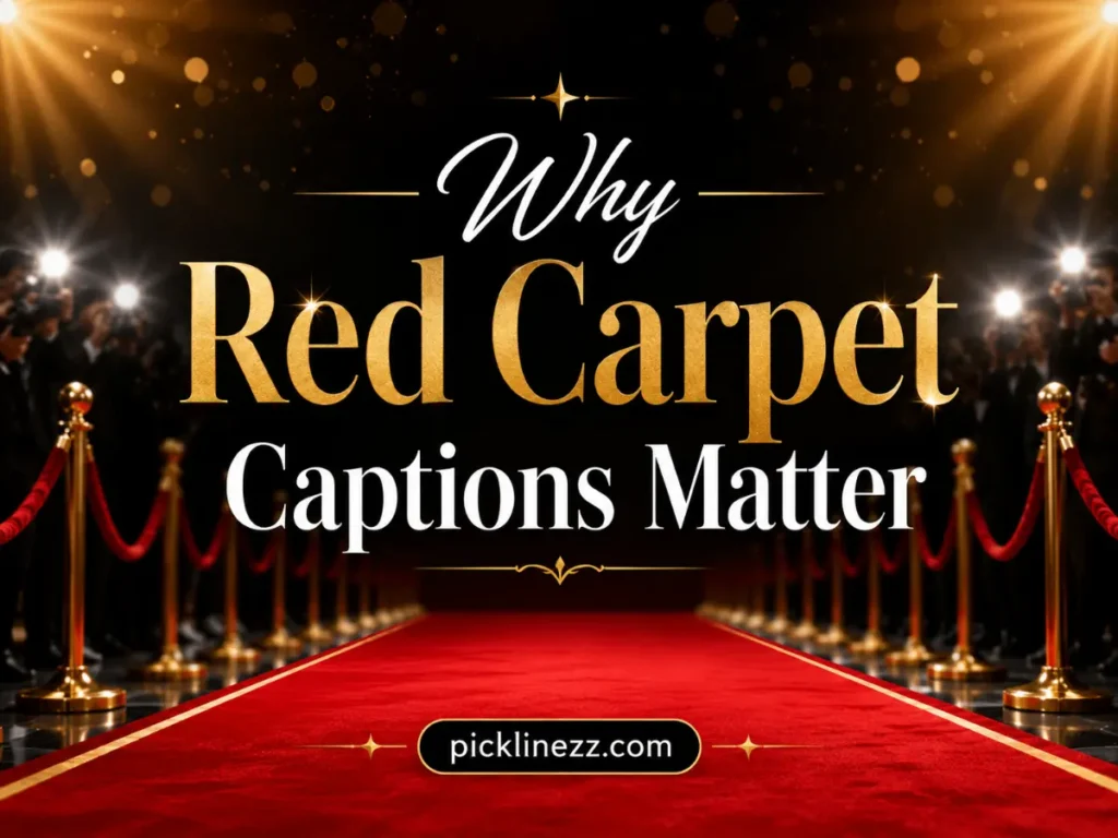 Why Red Carpet Captions Matter
