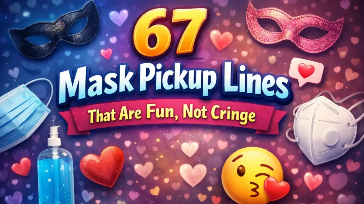 67 Mask Pickup Lines That Are Fun, Not Cringe