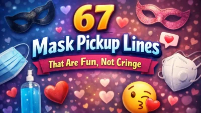 67 Mask Pickup Lines That Are Fun, Not Cringe