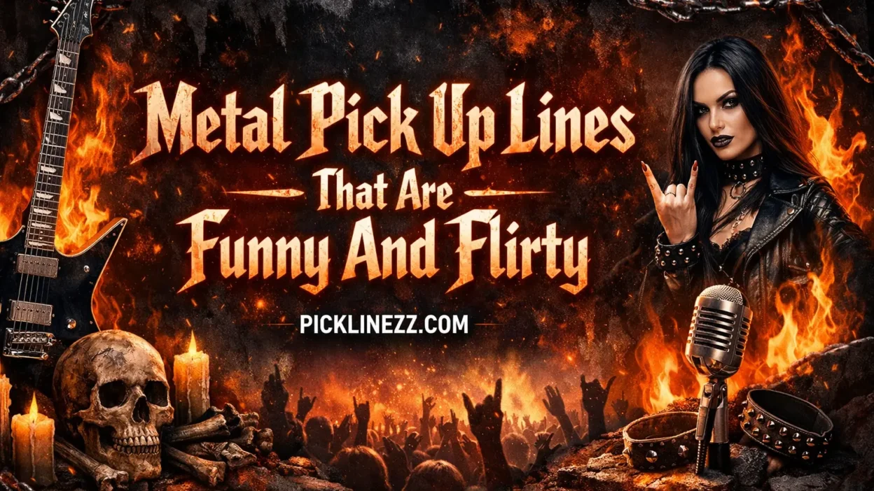Metal Pick Up Lines That Are Funny And Flirty