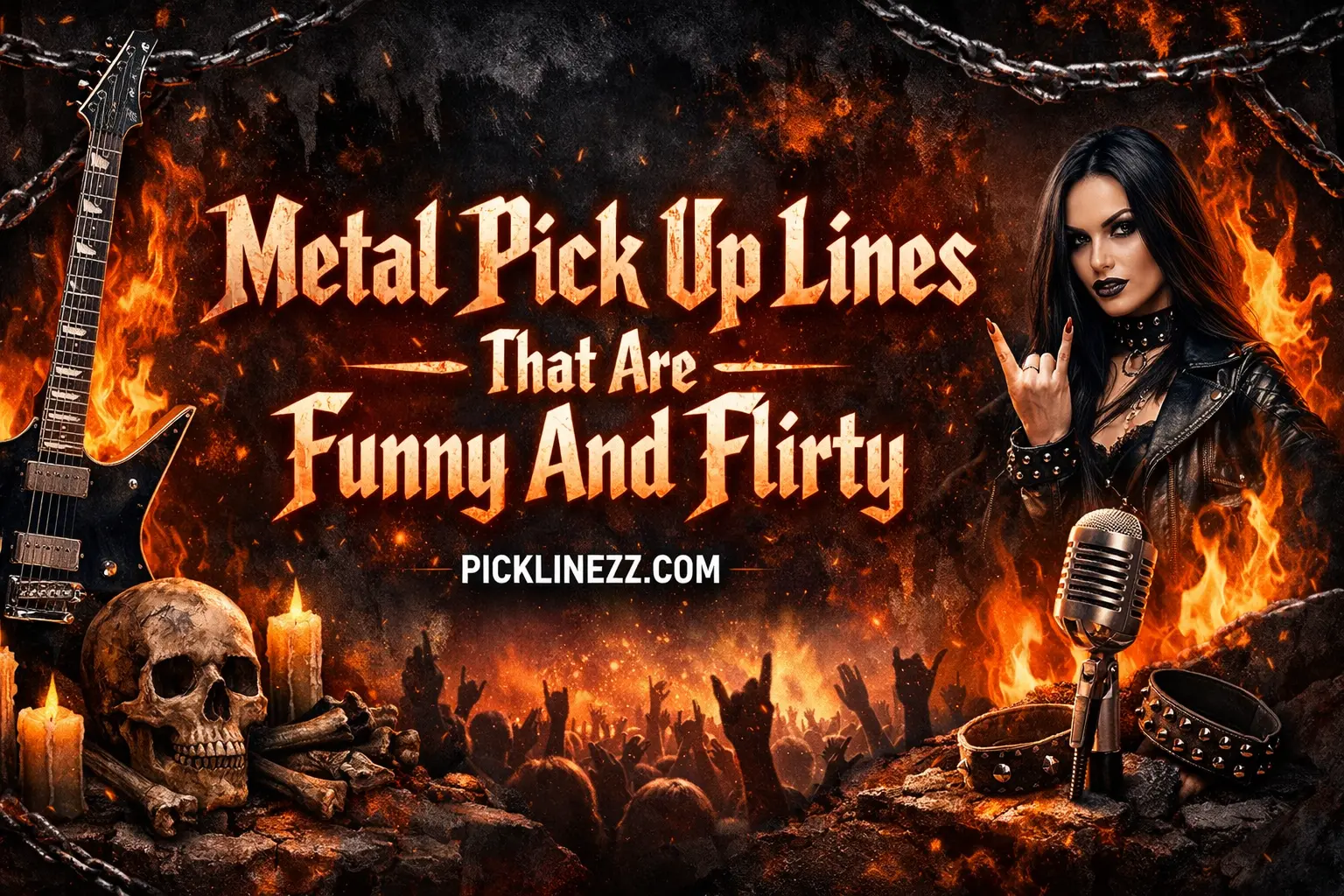 Metal Pick Up Lines That Are Funny And Flirty