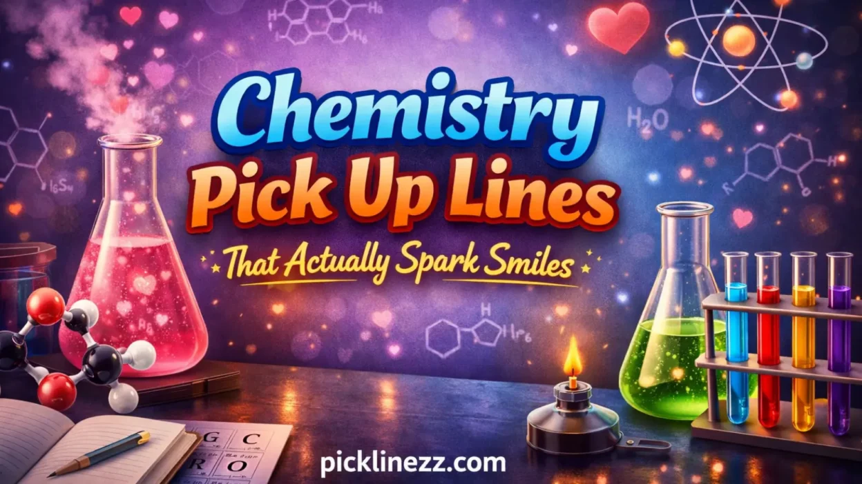 Chemistry Pick Up Lines That Actually Spark Smiles