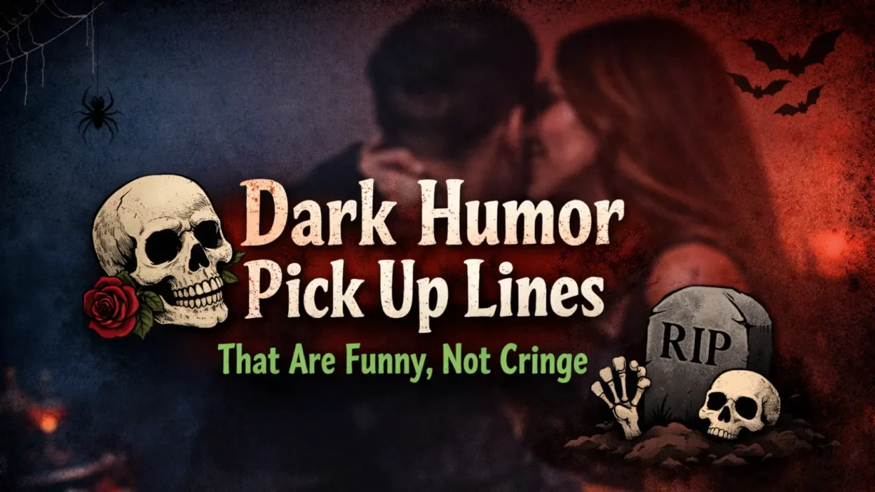 Dark Humor Pick Up Lines That Are Funny, Not Cringe