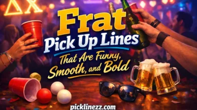 Frat Pick Up Lines That Are Funny, Smooth, and Bold