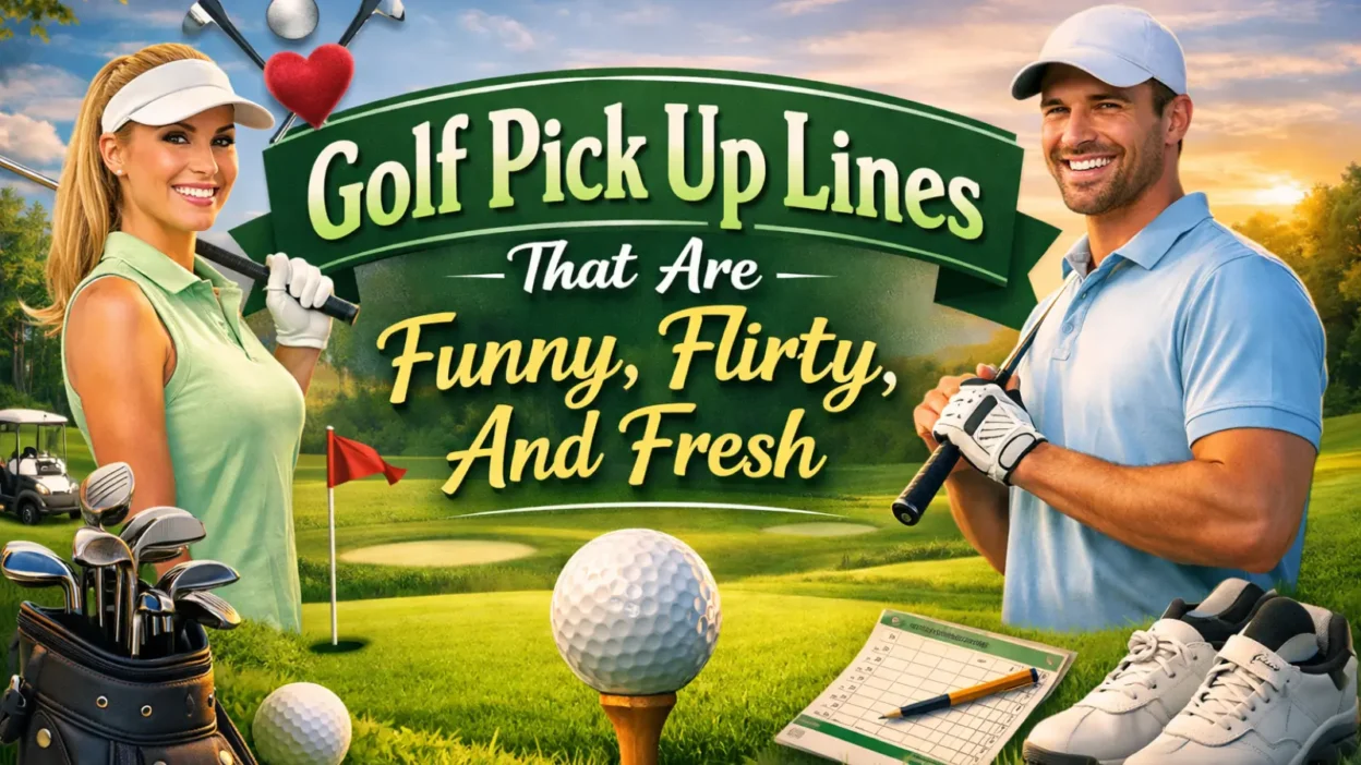Golf Pick Up Lines That Are Funny, Flirty, And Fresh
