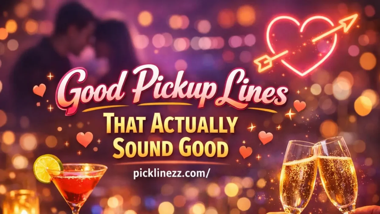Good Pickup Lines That Actually Sound Good