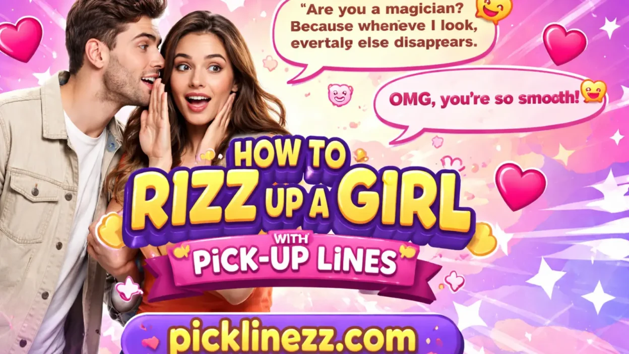 How to Rizz Up a Girl With Pick-Up Lines