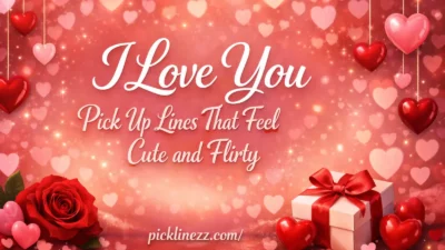 I Love You Pick Up Lines That Feel Cute, Flirty, And Sweet