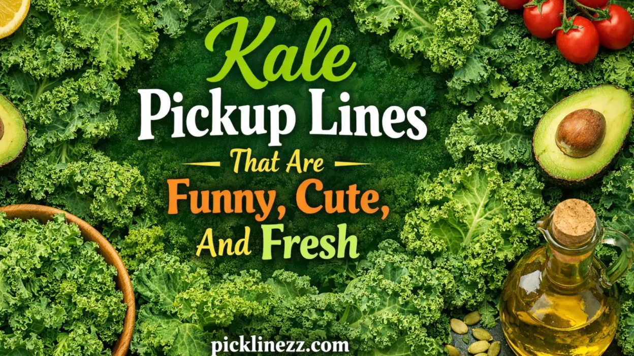Kale Pickup Lines That Are Funny, Cute, And Fresh
