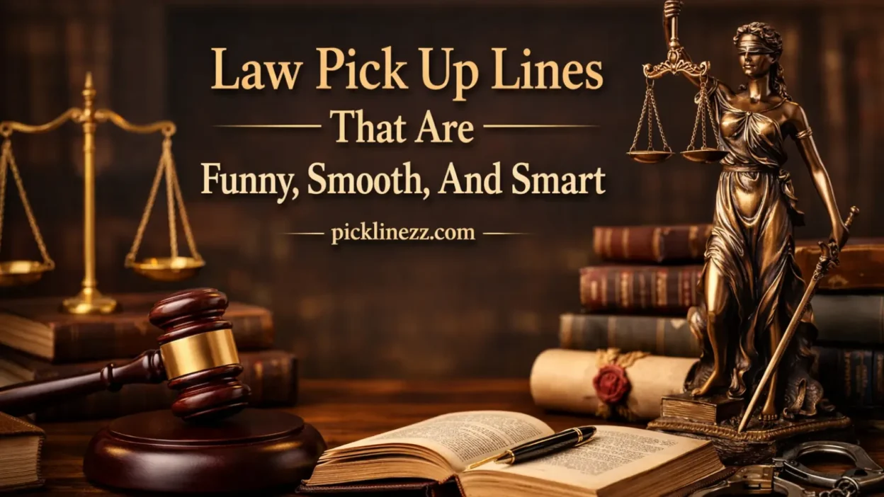 Law Pick Up Lines That Are Funny, Smooth, And Smart