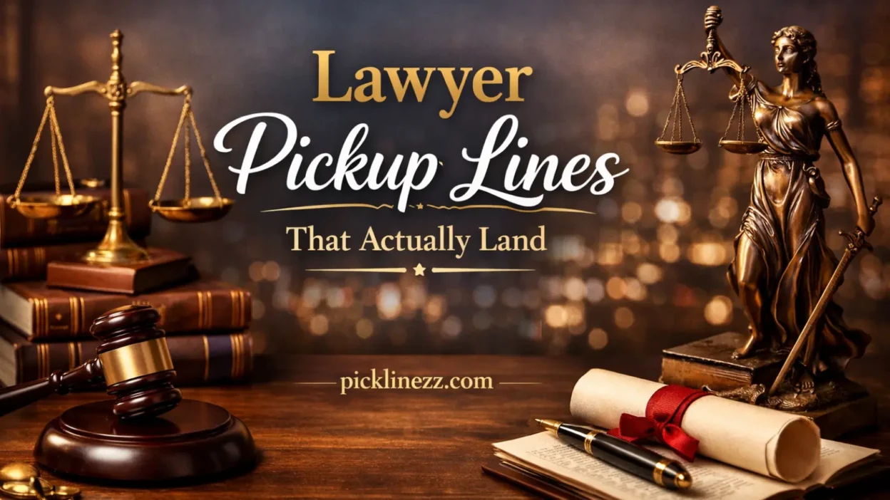 Lawyer Pickup Lines That Actually Land