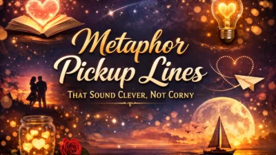 Metaphor Pickup Lines That Sound Clever, Not Corny