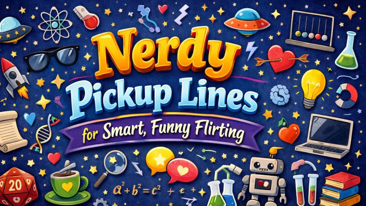 Nerdy Pickup Lines for Smart, Funny Flirting