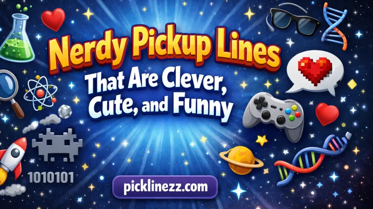 Nerdy Pickup Lines That Are Clever, Cute, and Funny
