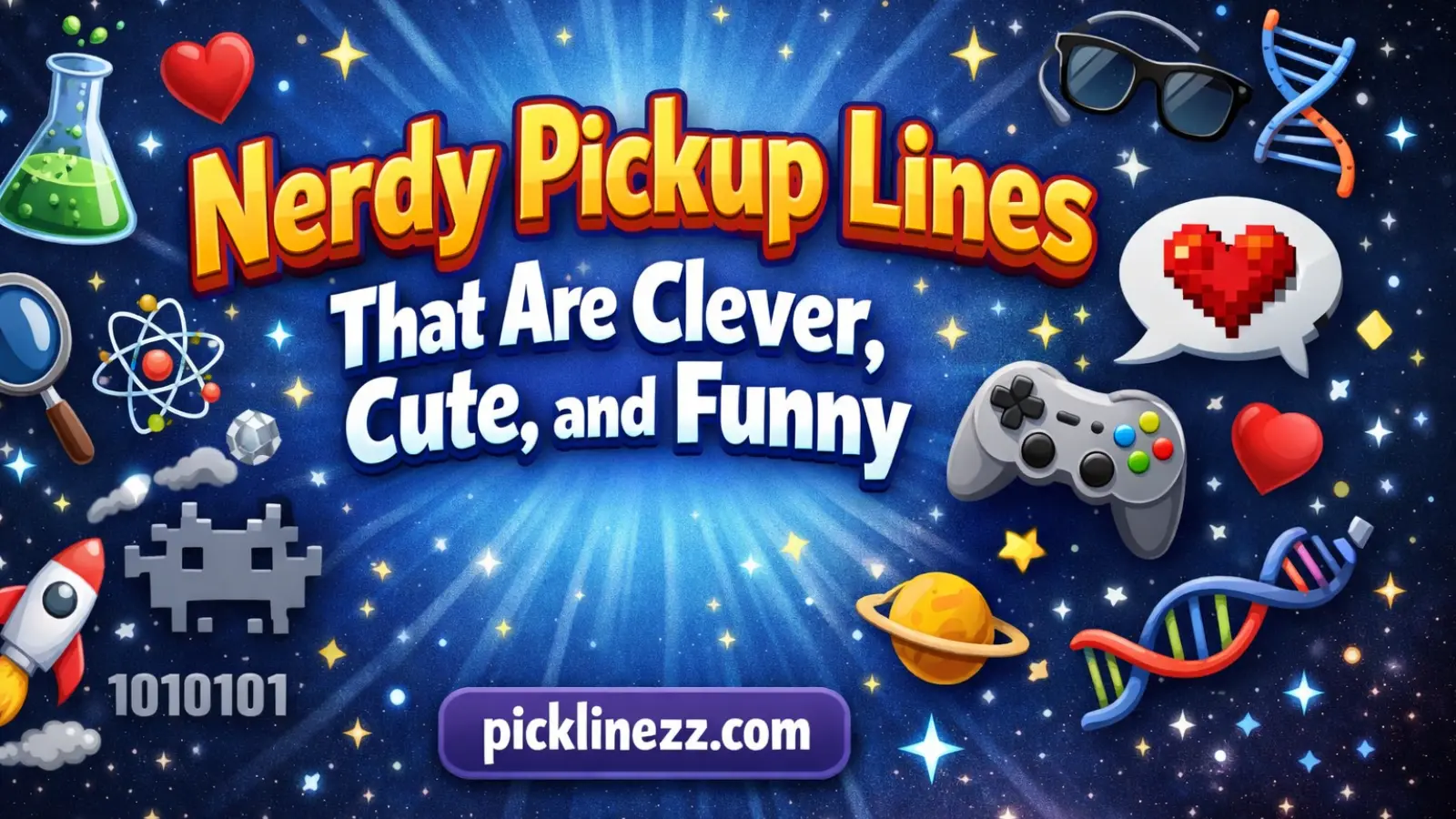 Nerdy Pickup Lines That Are Clever, Cute, and Funny