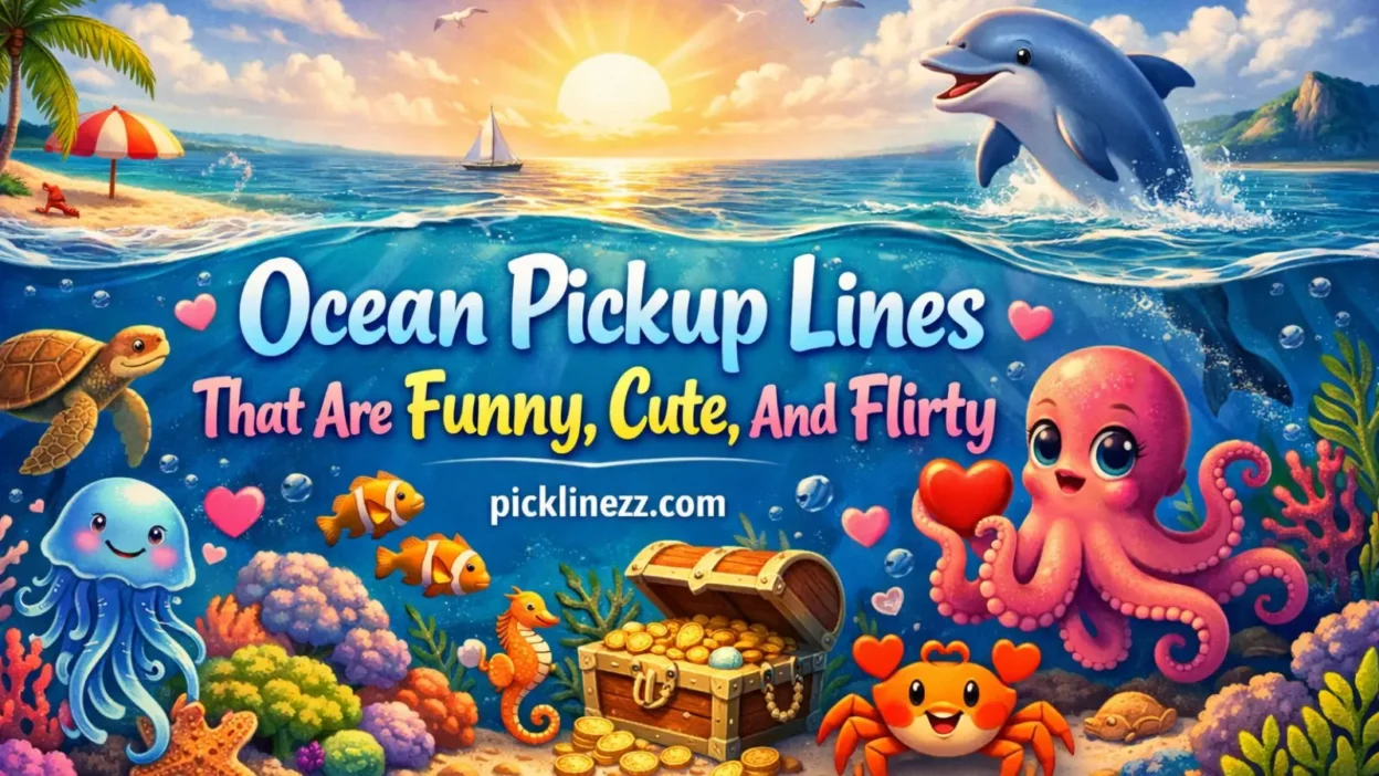 Ocean Pickup Lines That Are Funny, Cute, And Flirty