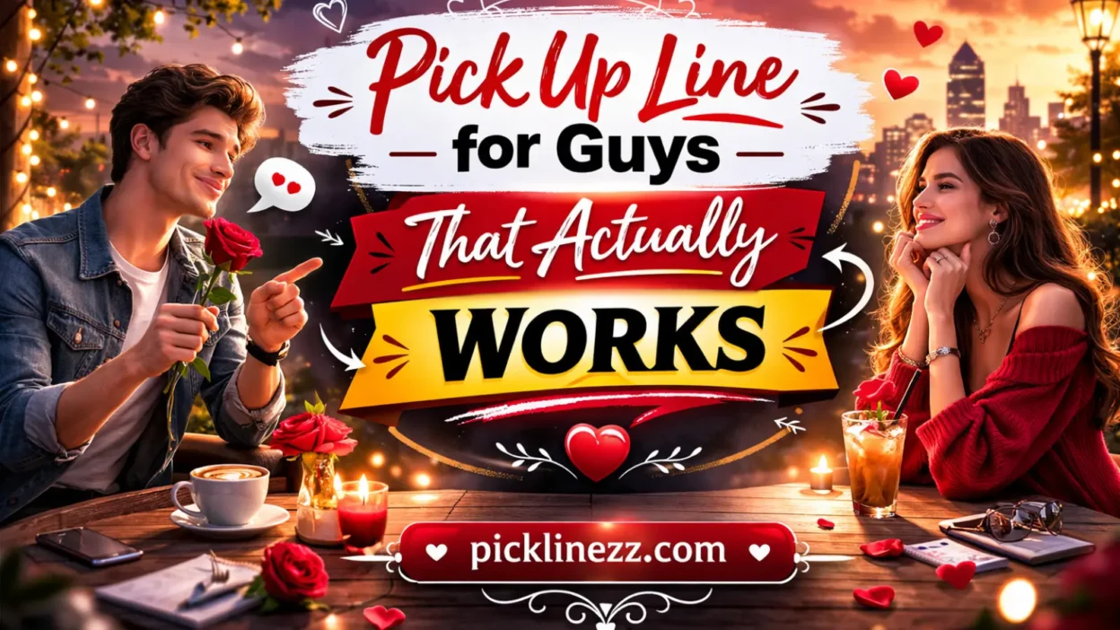 Pick Up Line for Guys That Actually Works