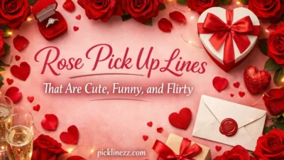 Title: Rose Pick Up Lines That Are Cute, Funny, and Flirty
