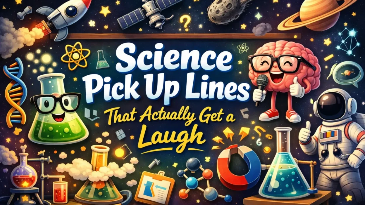 Science Pick Up Lines That Actually Get a Laugh