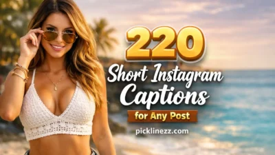 220 Short Instagram Captions for Any Post