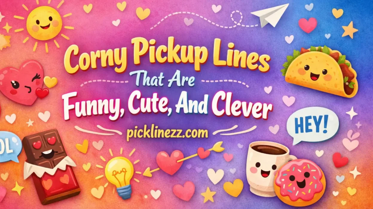 Corny Pickup Lines That Are Funny, Cute, And Clever