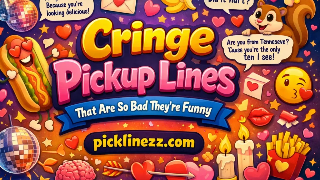 Cringe Pickup Lines That Are So Bad They’re Funny