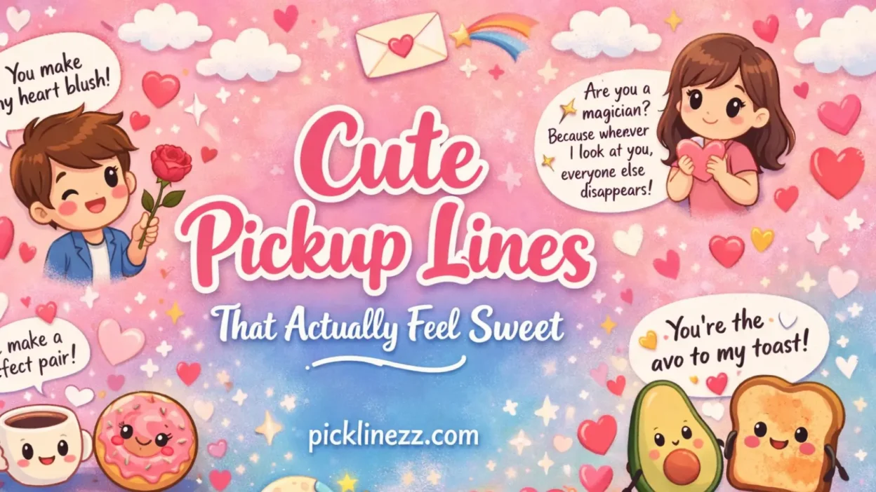 Cute Pickup Lines That Actually Feel Sweet