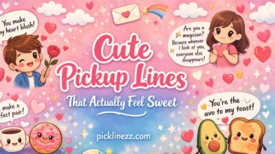 Cute Pickup Lines That Actually Feel Sweet