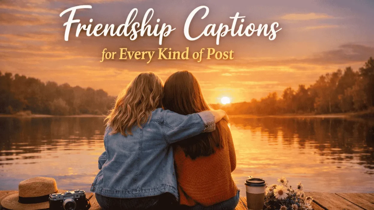 Friendship Captions for Every Kind of Post