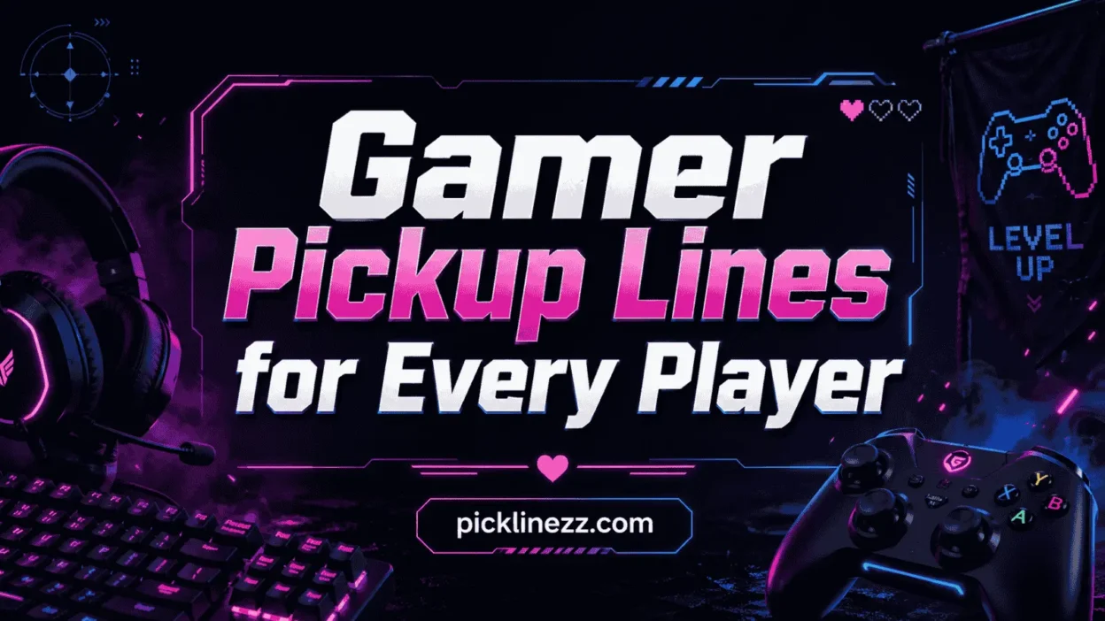 Gamer Pickup Lines for Every Player