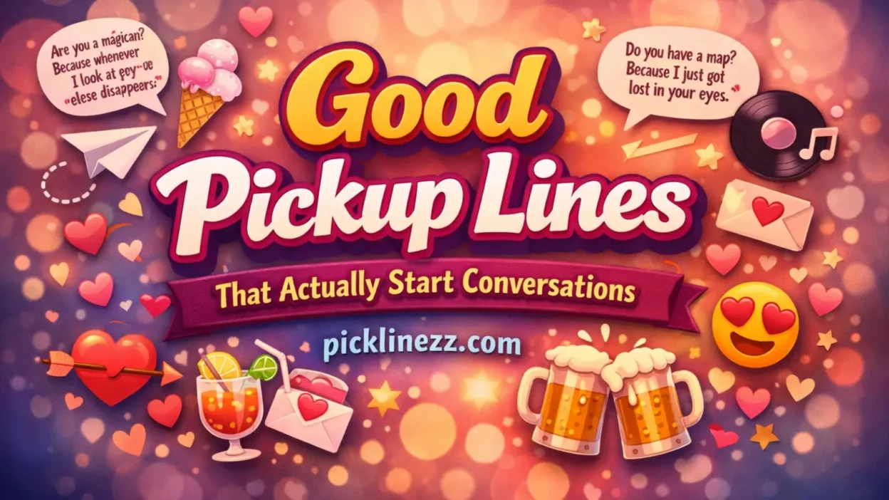 Good Pickup Lines That Actually Start Conversations