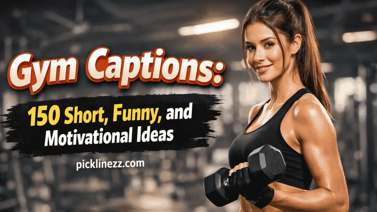 Gym Captions: 150 Short, Funny, and Motivational Ideas