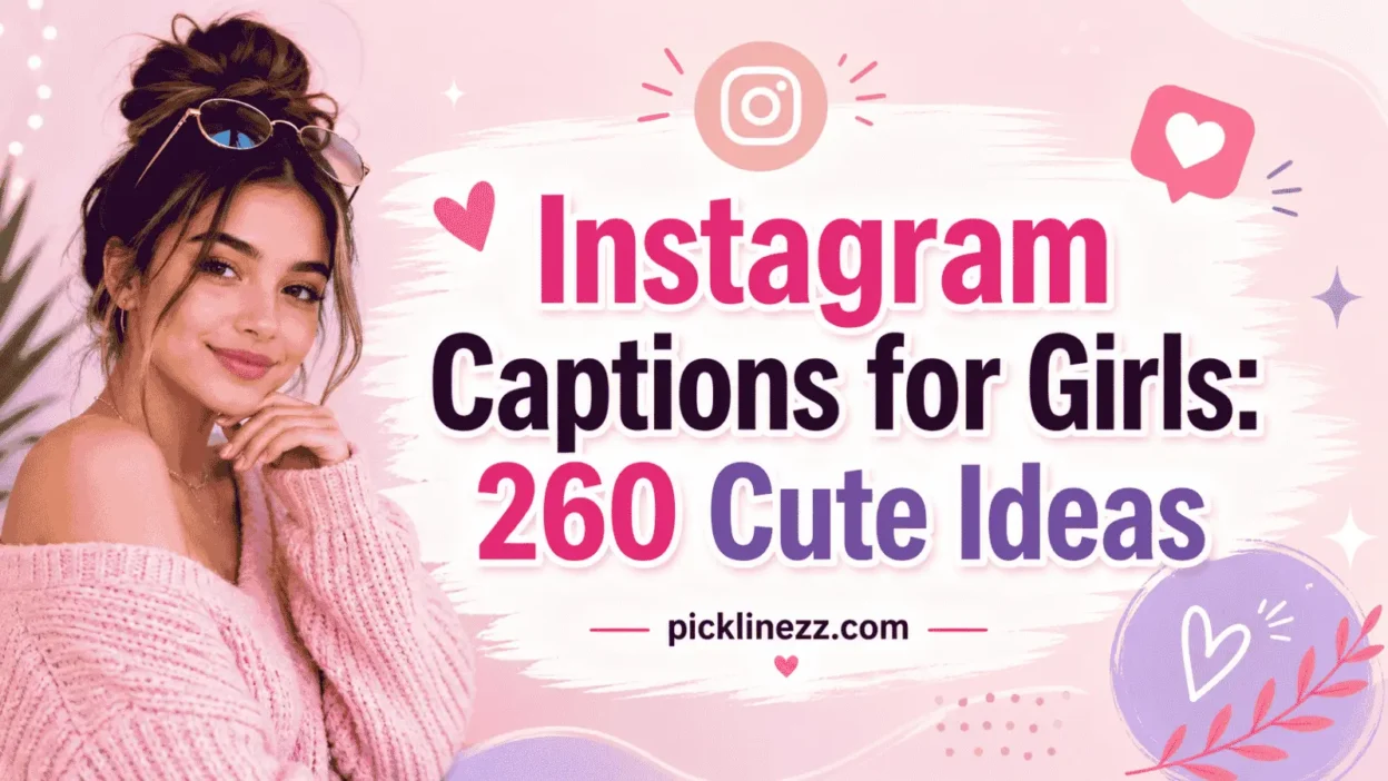 Instagram Captions for Girls: 260 Cute Ideas