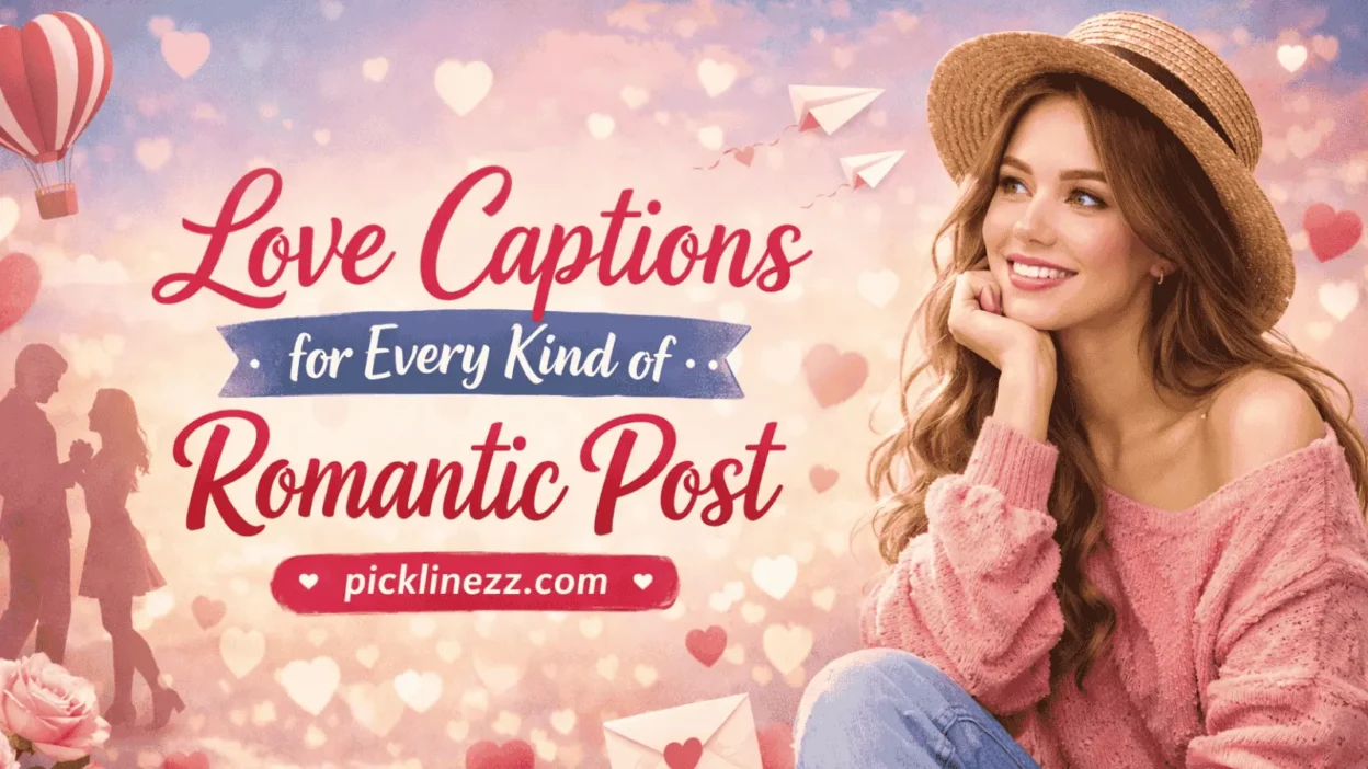 Love Captions for Every Kind of Romantic Post