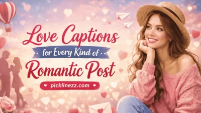 Love Captions for Every Kind of Romantic Post