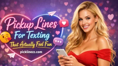 Pickup Lines For Texting That Actually Feel Fun