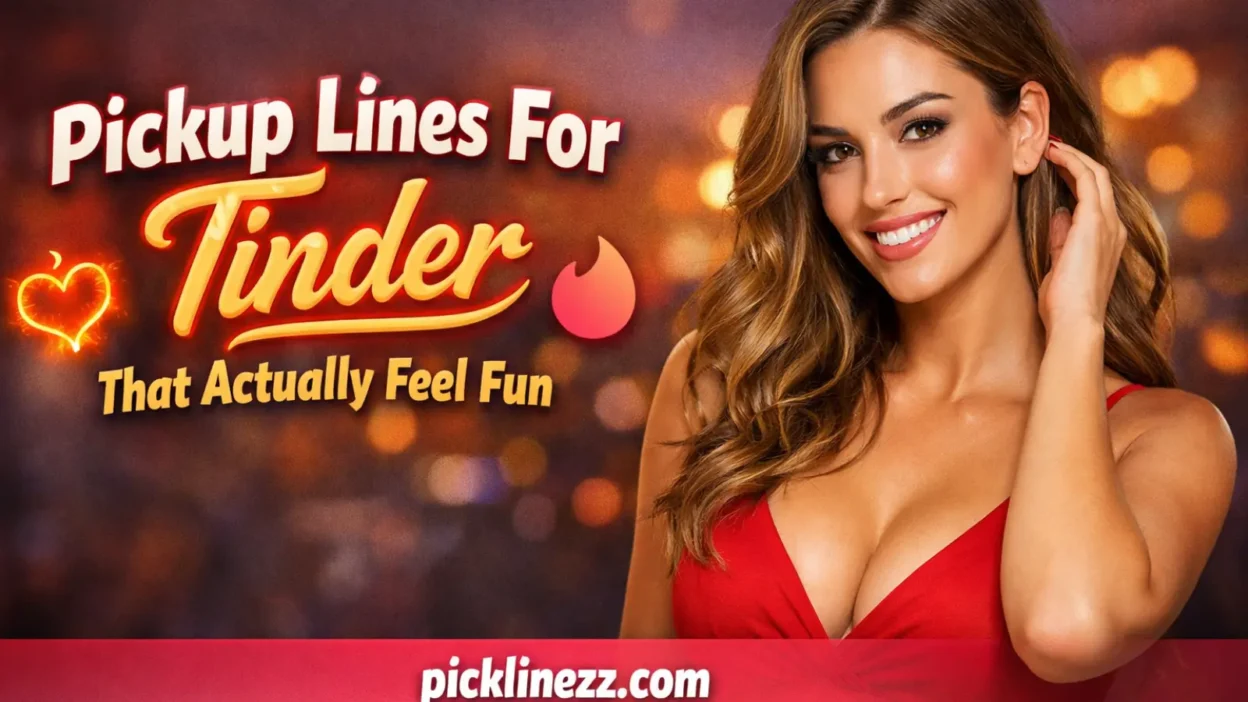 Pickup Lines For Tinder That Actually Feel Fun
