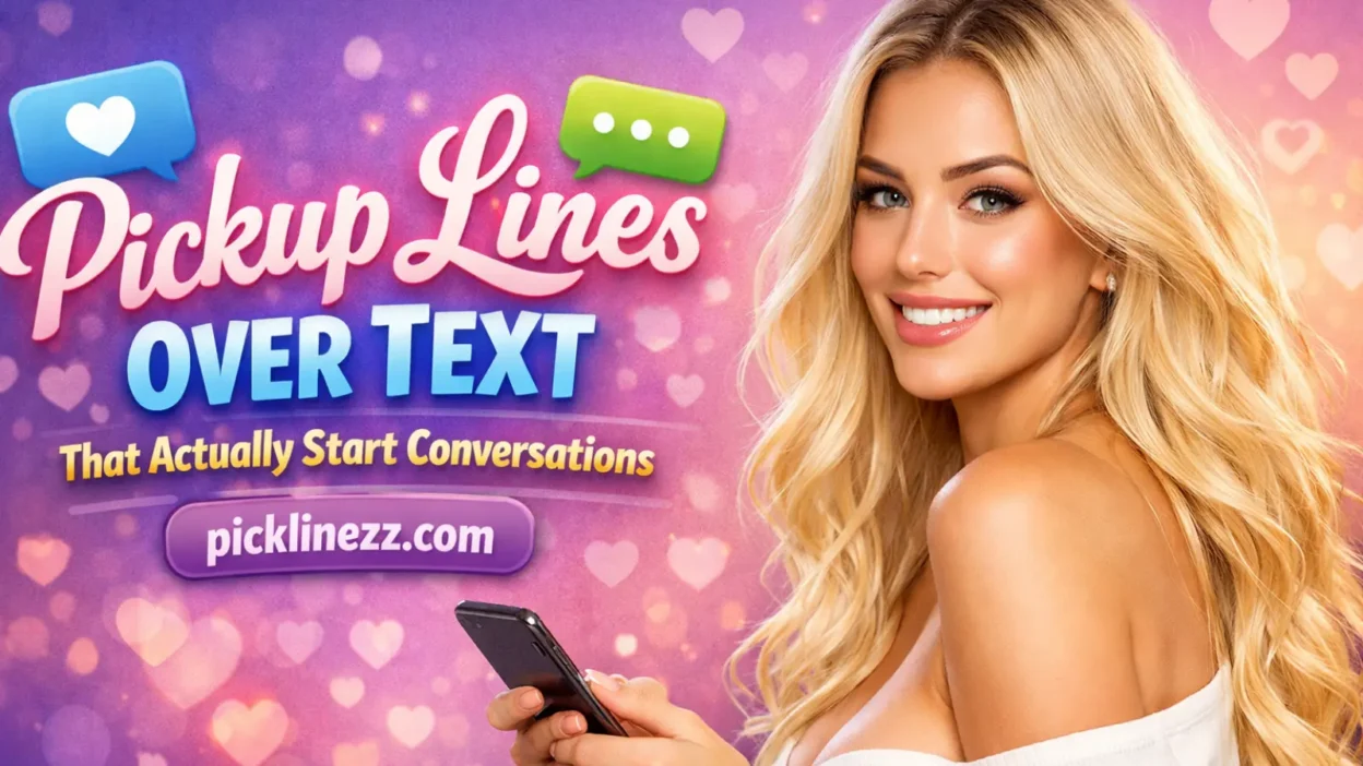 Pickup Lines Over Text That Actually Start Conversations