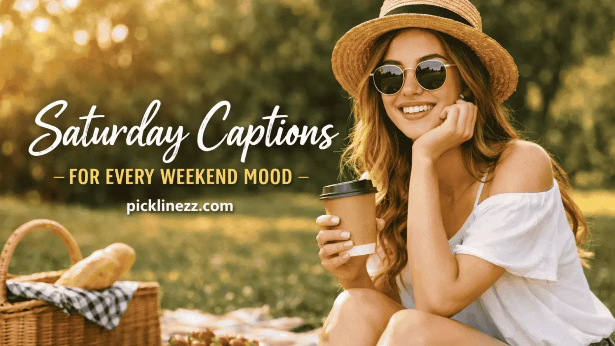 Saturday Captions for Every Weekend Mood