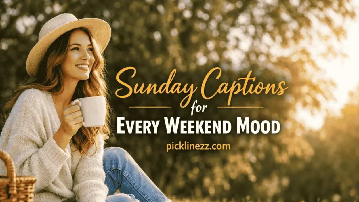 Sunday Captions for Every Weekend Mood