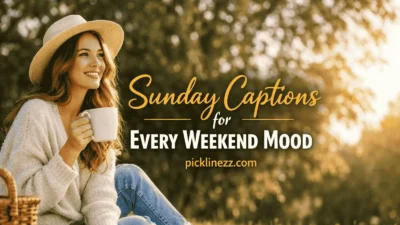 Sunday Captions for Every Weekend Mood