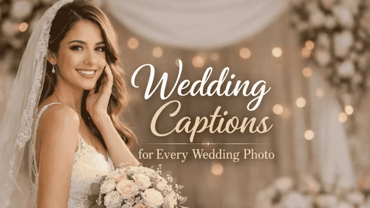 Wedding Captions for Every Wedding Photo