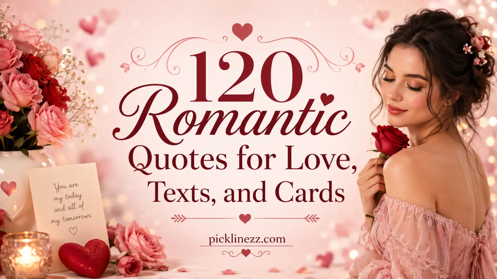 120 Romantic Quotes for Love, Texts, and Cards