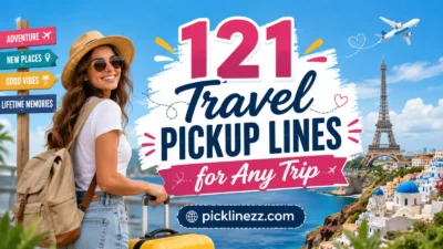 121 Travel Pickup Lines for Any Trip