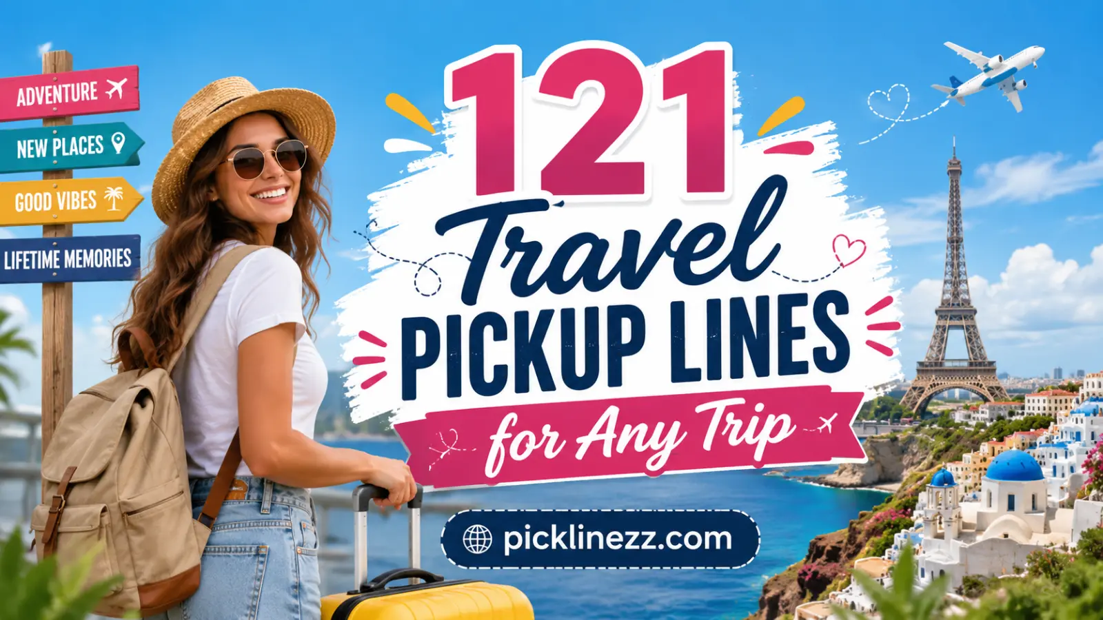 121 Travel Pickup Lines for Any Trip